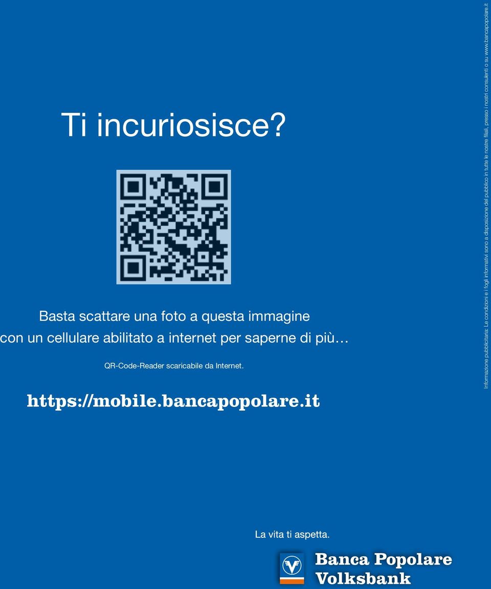 di più QR-Code-Reader scaricabile da Internet. https://mobile.bancapopolare.