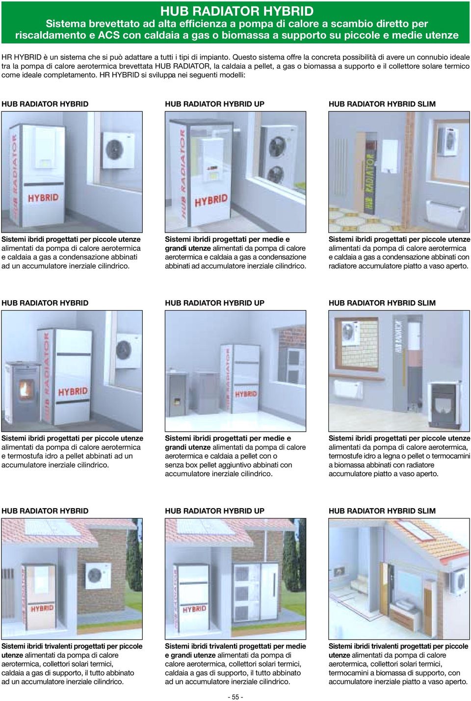 solare termico come ideale completamento.