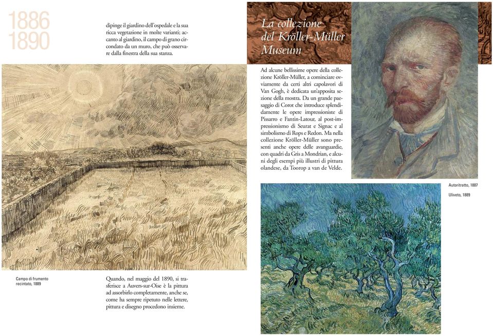 La collezione del Kröller-Müller Museum Ad alcune bellissime opere della collezione Kröller-Müller, a cominciare ovviamente da certi altri capolavori di Van Gogh, è dedicata un apposita sezione della