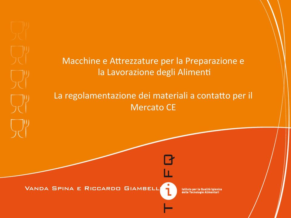 Alimen8 La regolamentazione dei materiali