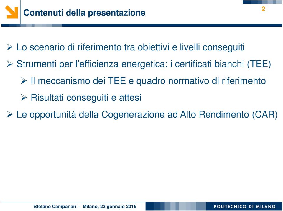 bianchi (TEE) Il meccanismo dei TEE e quadro normativo di riferimento