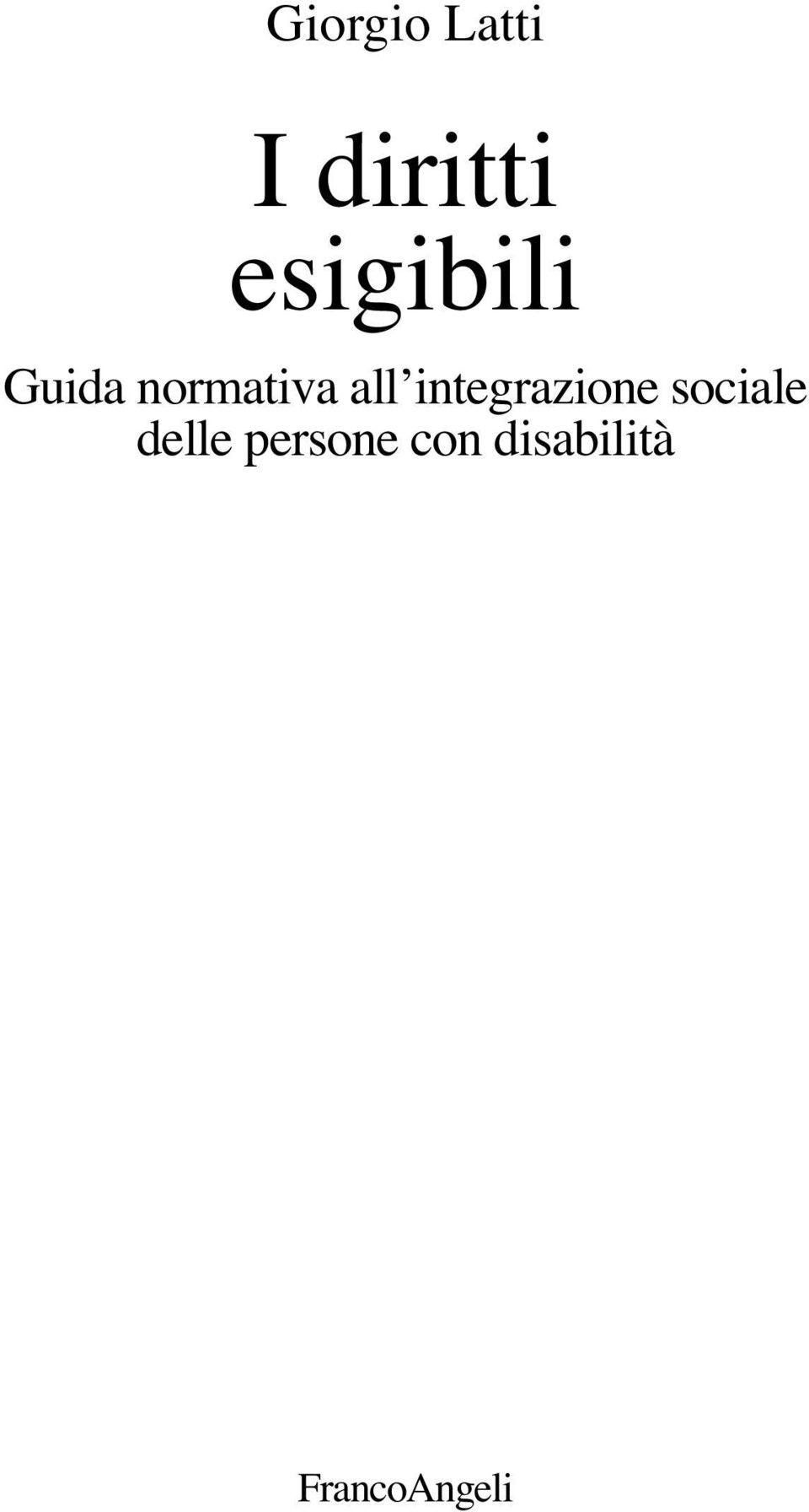 all integrazione sociale