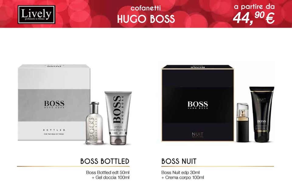 doccia 100ml Boss Nuit Boss