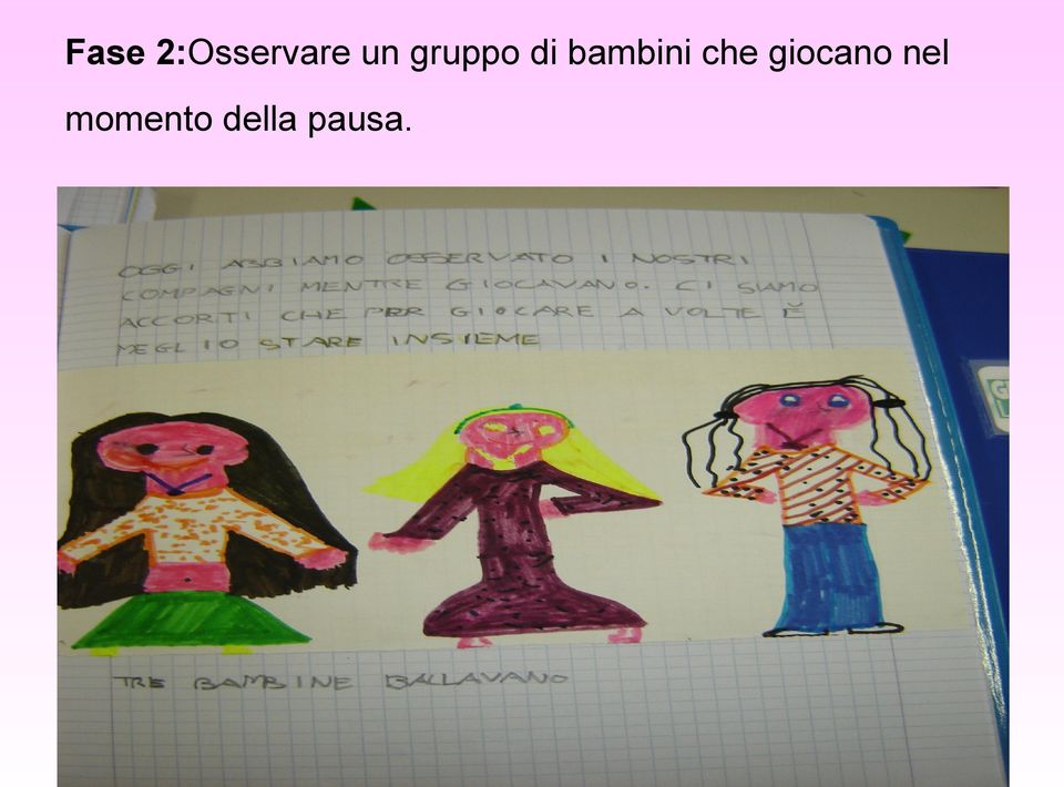 bambini che