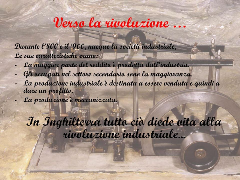 - Gli occupati nel settore secondario sono la maggioranza.