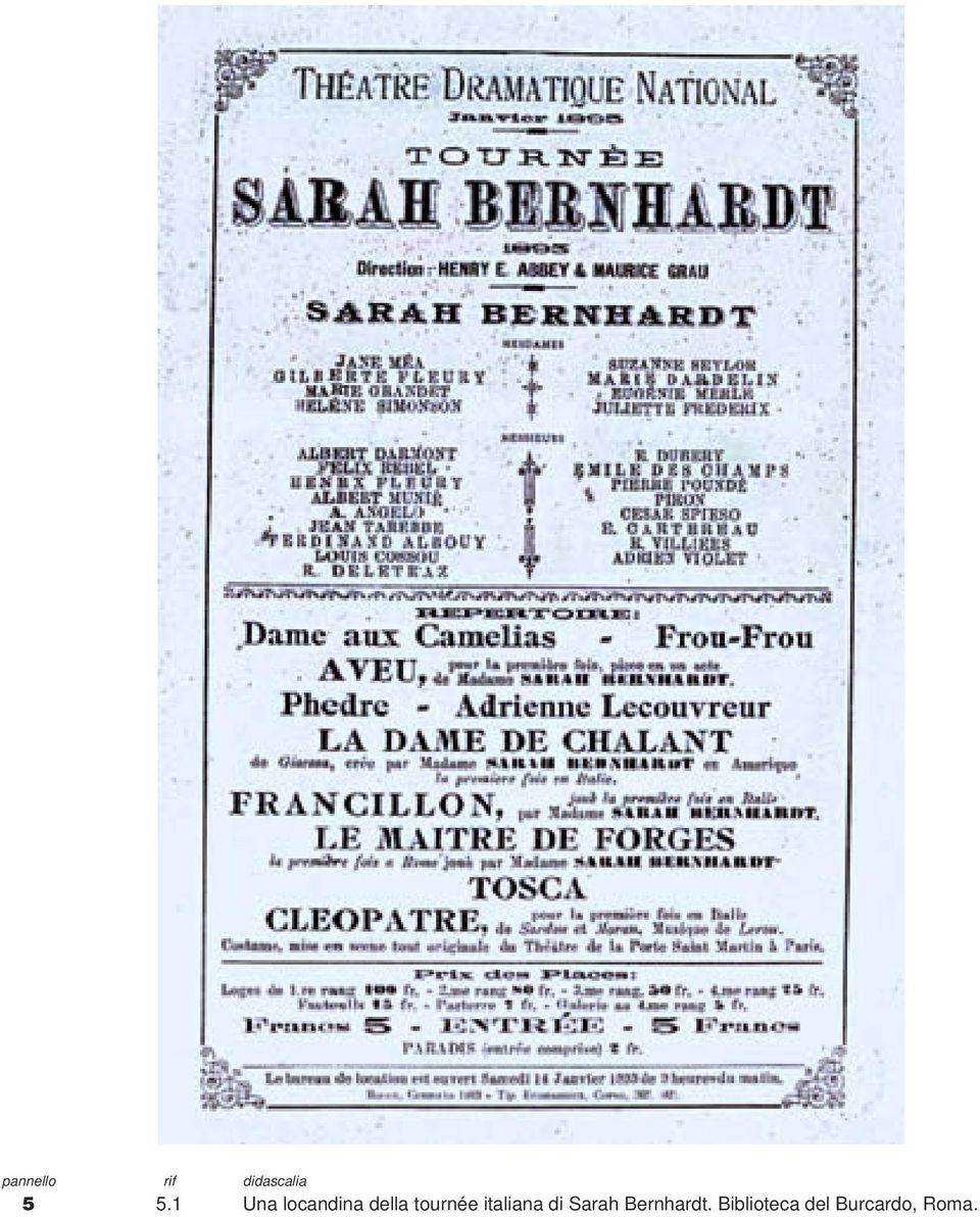 di Sarah Bernhardt.