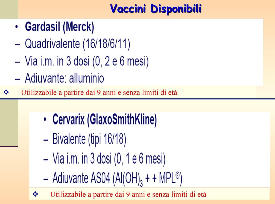 e senza limiti di età v  e senza