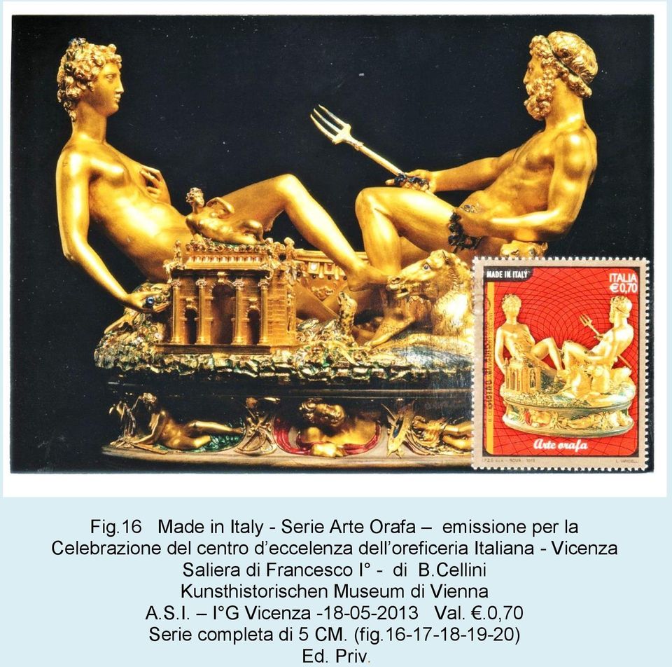 Francesco I - di B.Cellini Kunsthistorischen Museum di Vienna A.S.I. I G Vicenza -18-05-2013 Val.