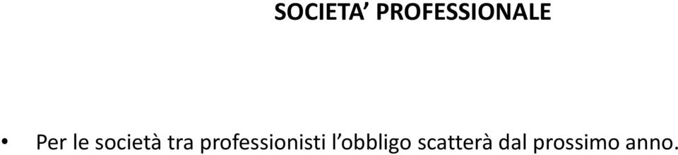 professionisti l