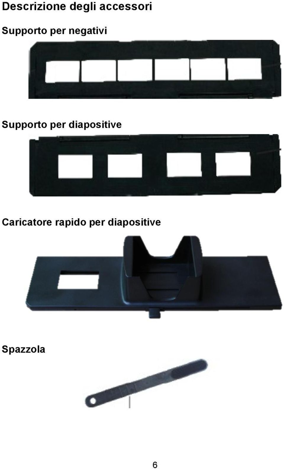 Supporto per diapositive