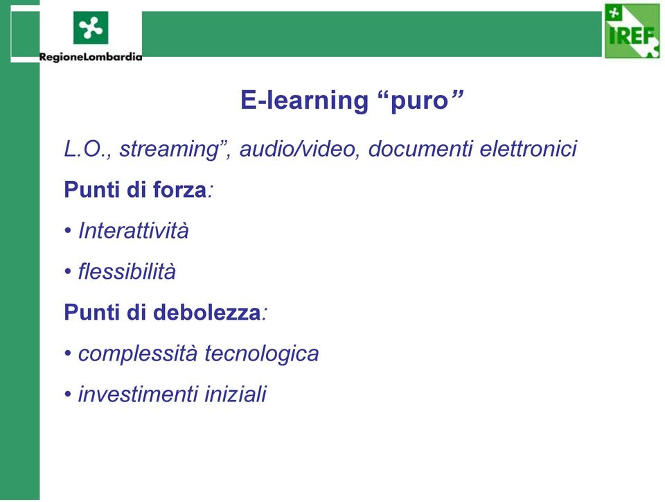 elettronici Punti di forza: Interattività