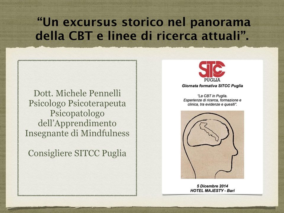 Michele Pennelli Psicologo Psicoterapeuta