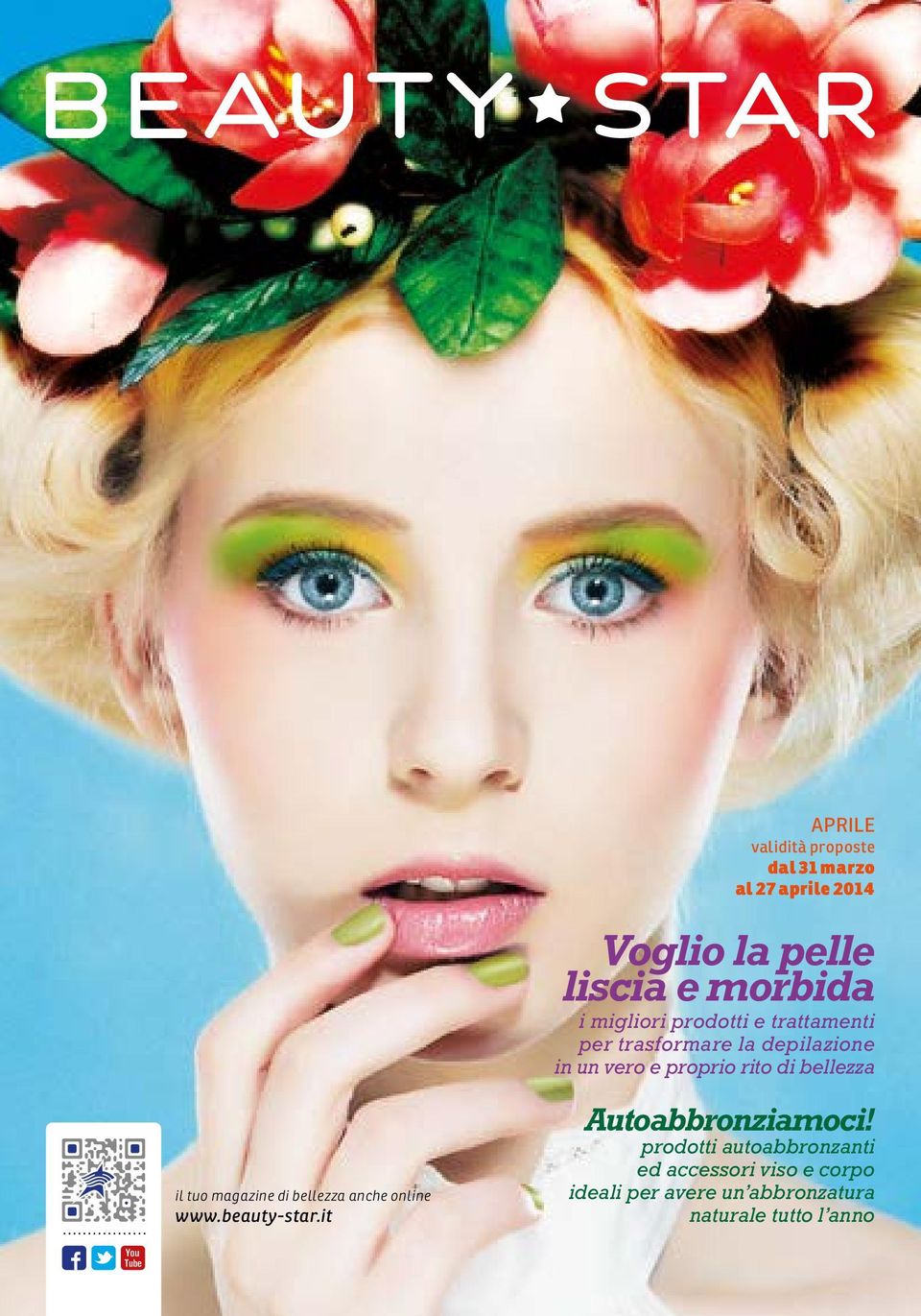 bellezza il tuo magazine di bellezza anche online www.beauty-star.it Autoabbronziamoci!
