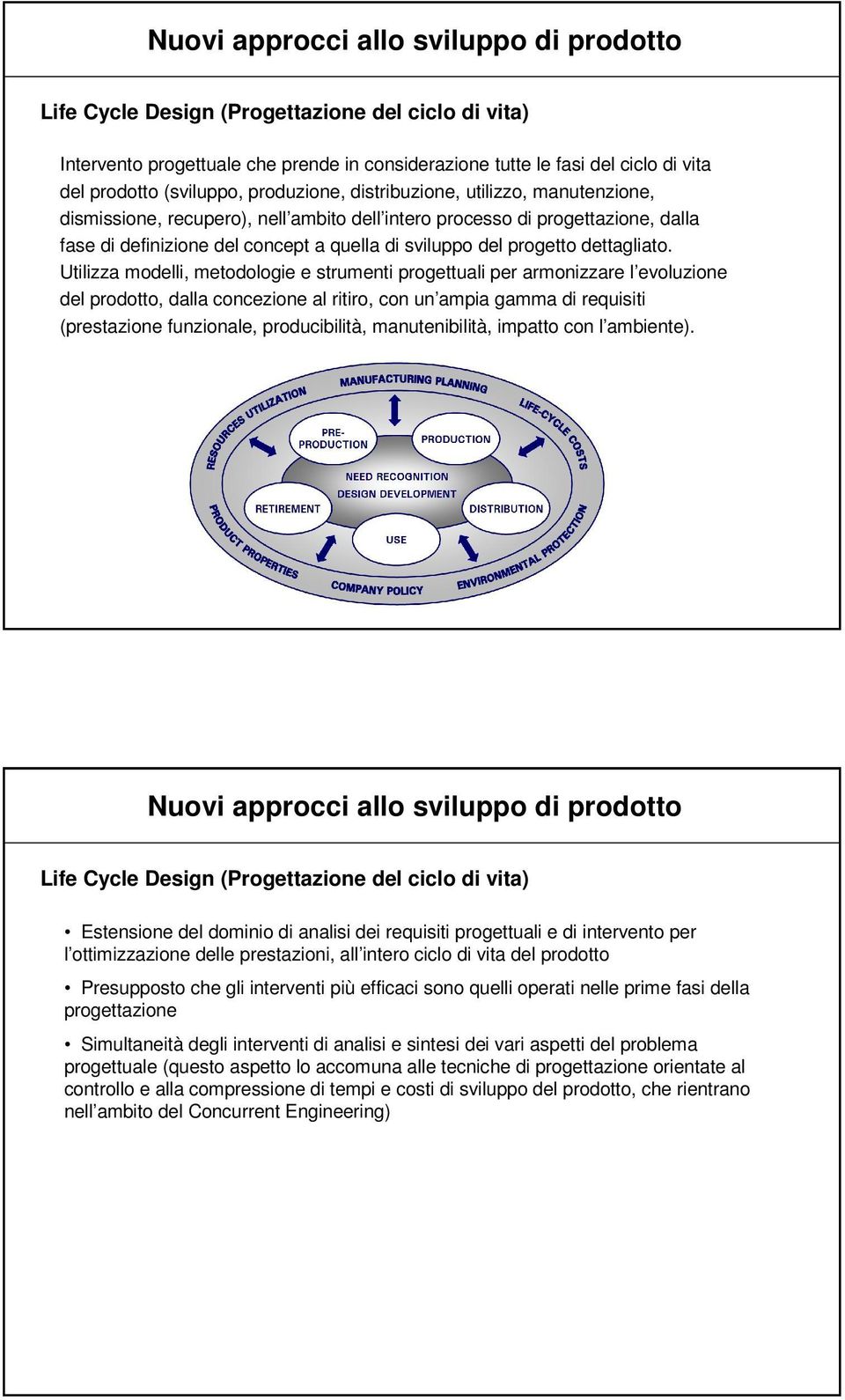 progetto dettagliato.