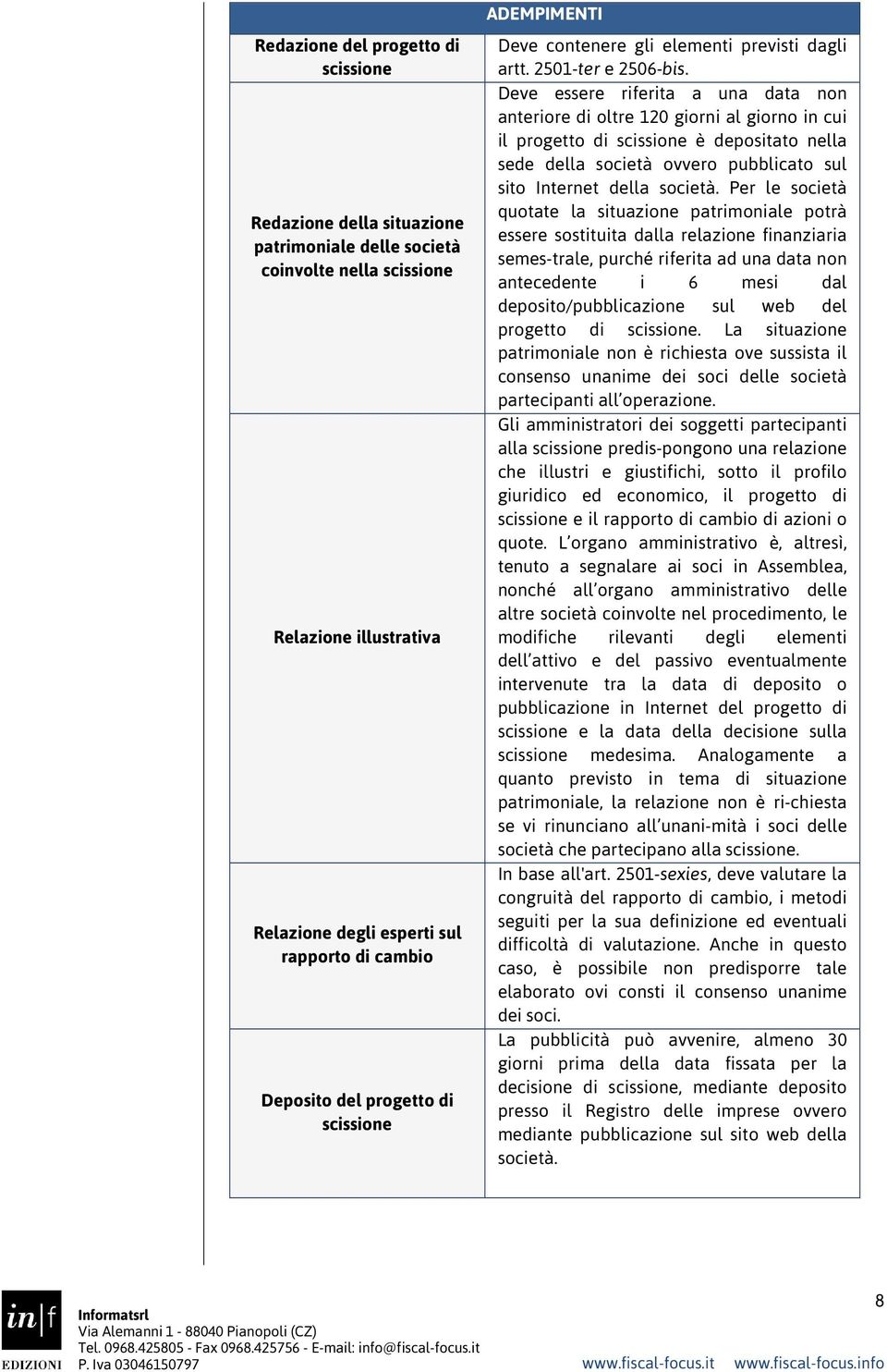 Deve essere riferita a una data non anteriore di oltre 120 giorni al giorno in cui il progetto di è depositato nella sede della società ovvero pubblicato sul sito Internet della società.