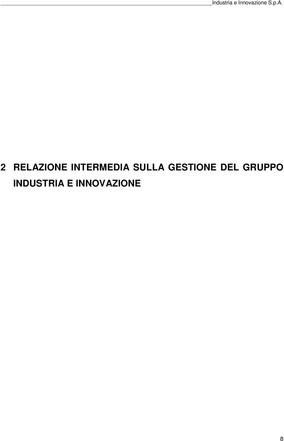 GESTIONE DEL