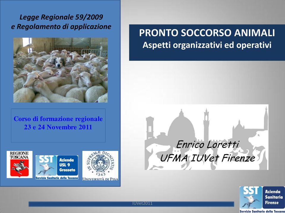 organizzativi ed operativi Corso di formazione