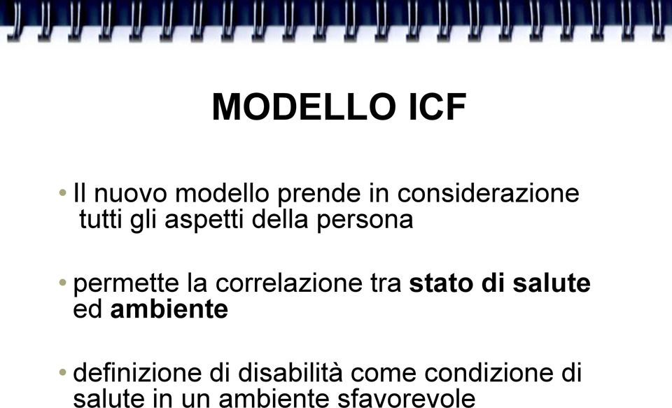 correlazione tra stato di salute ed ambiente