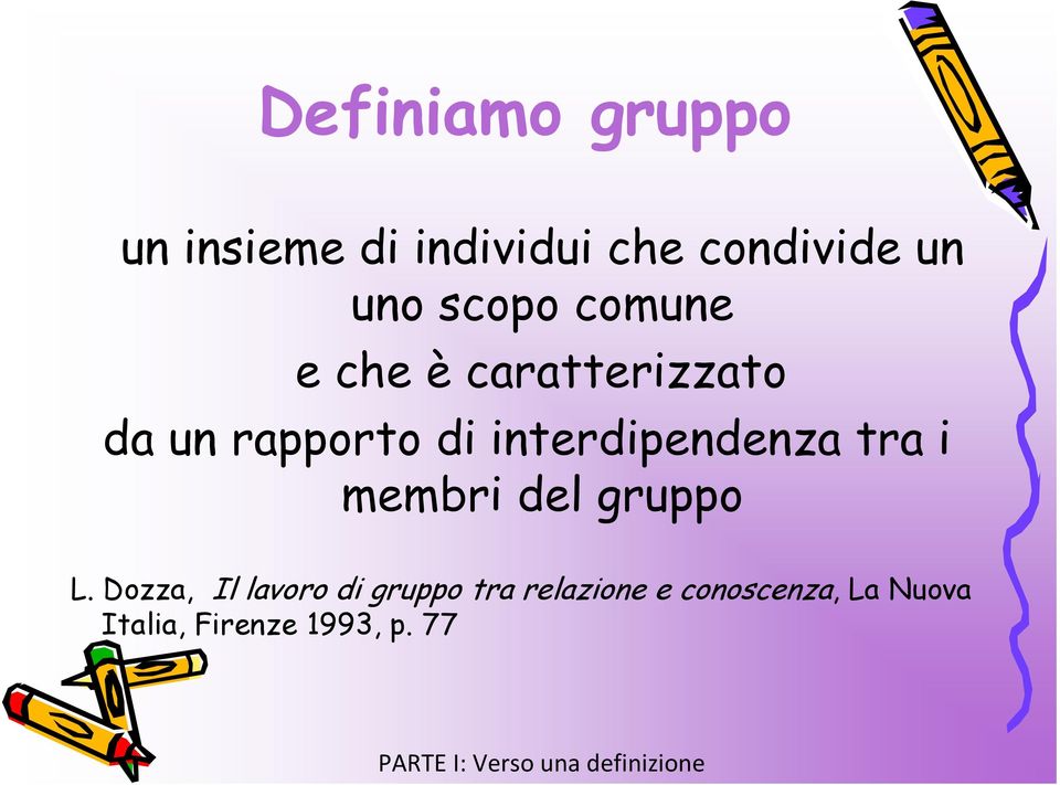 membri del gruppo L.