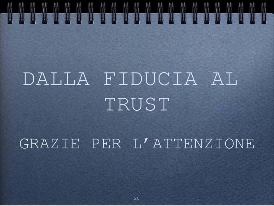 TRUST GRAZIE