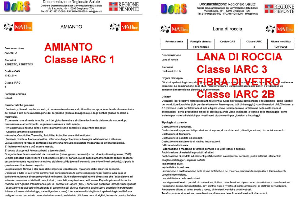 Classe IARC 3 FIBRA