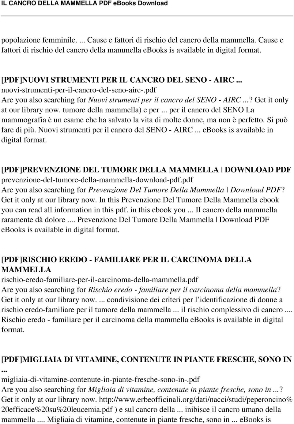 .. per il cancro del SENO La mammografia è un esame che ha salvato la vita di molte donne, ma non è perfetto. Si può fare di più. Nuovi strumenti per il cancro del SENO - AIRC.