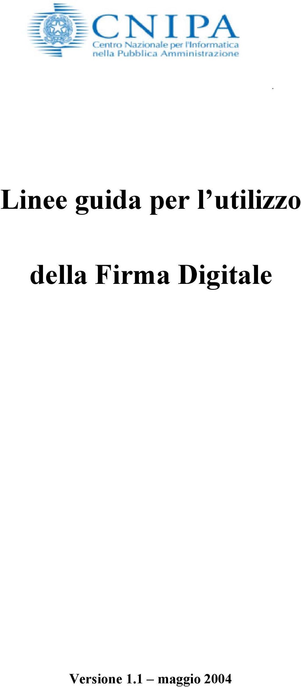 Firma Digitale