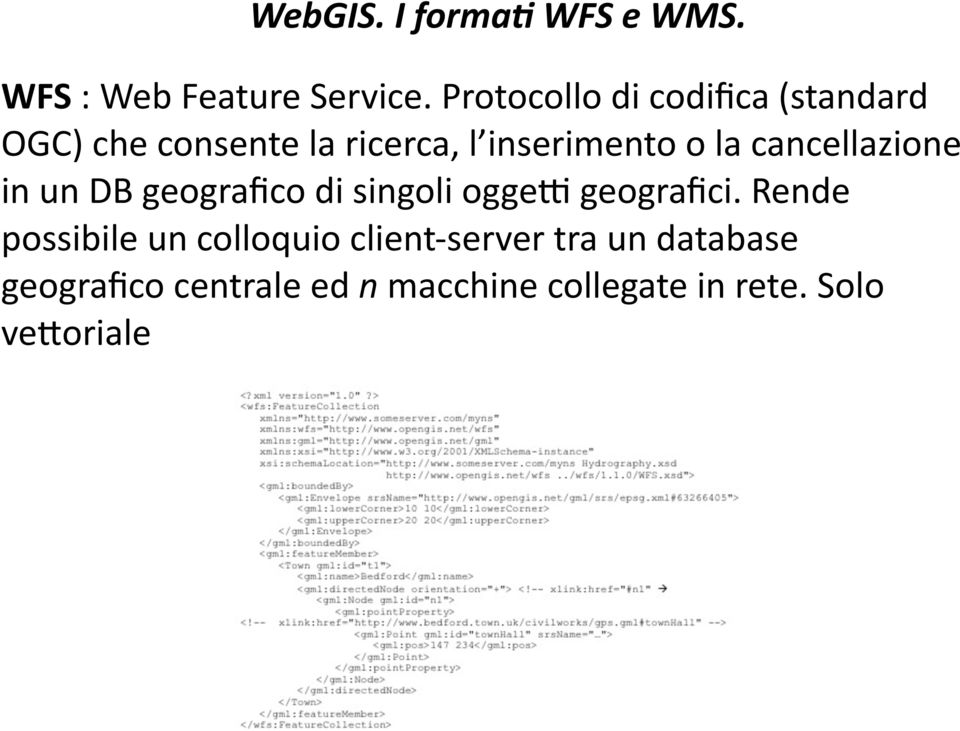 cancellazione in un DB geografico di singoli oggej geografici.