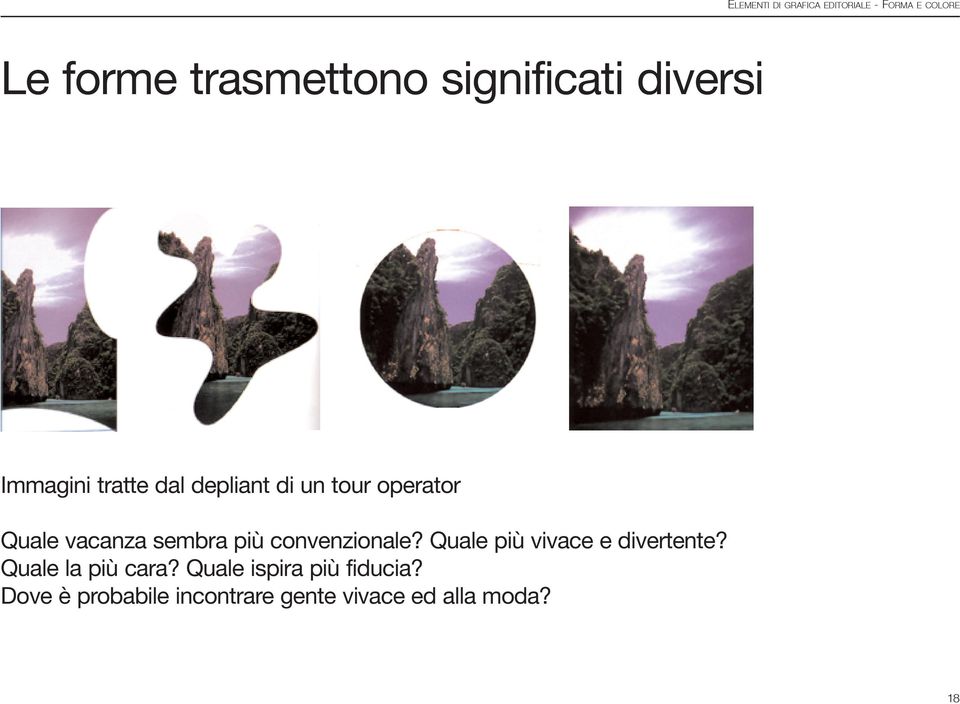 convenzionale? Quale più vivace e divertente? Quale la più cara?