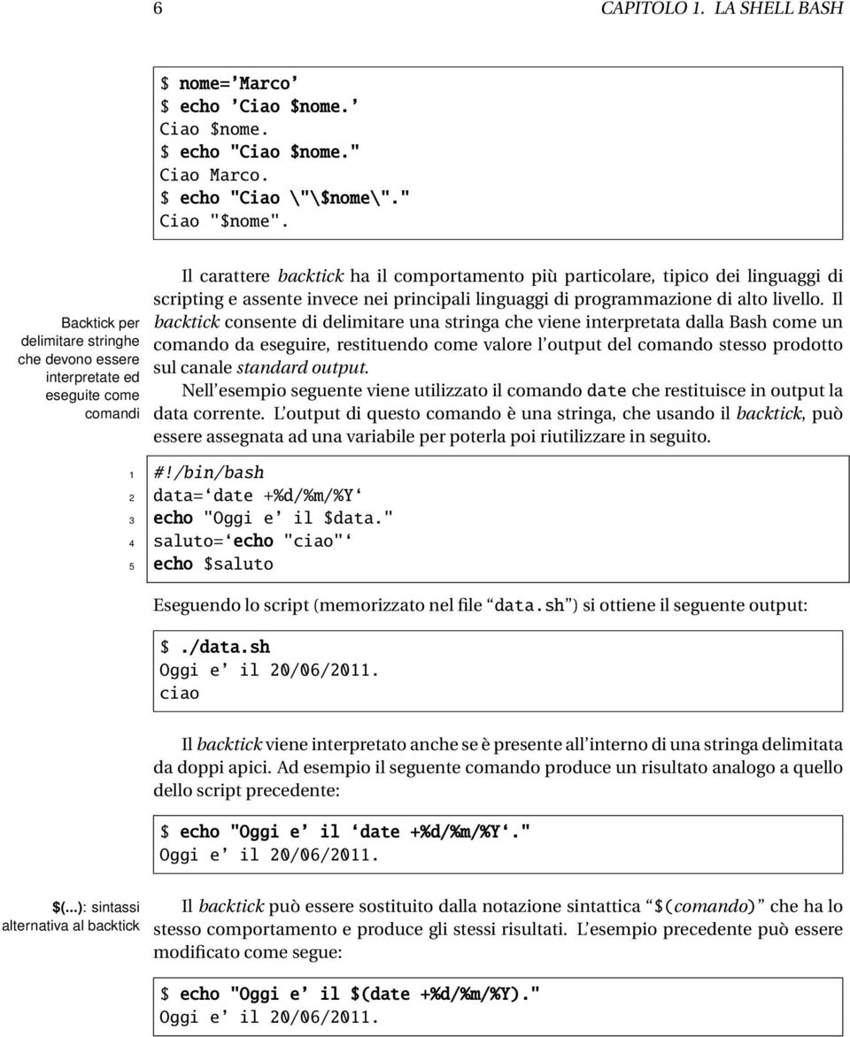 nei principali linguaggi di programmazione di alto livello.