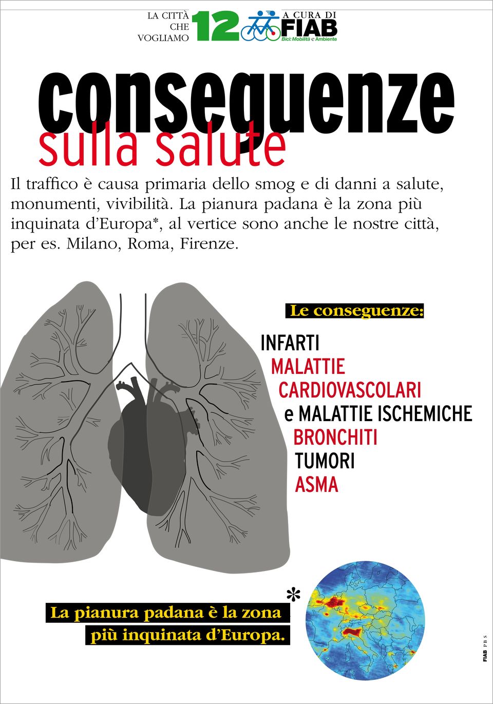 a pianura padana è la zona più inquinata d uropa*, al vertice sono an le nostre città, per es.