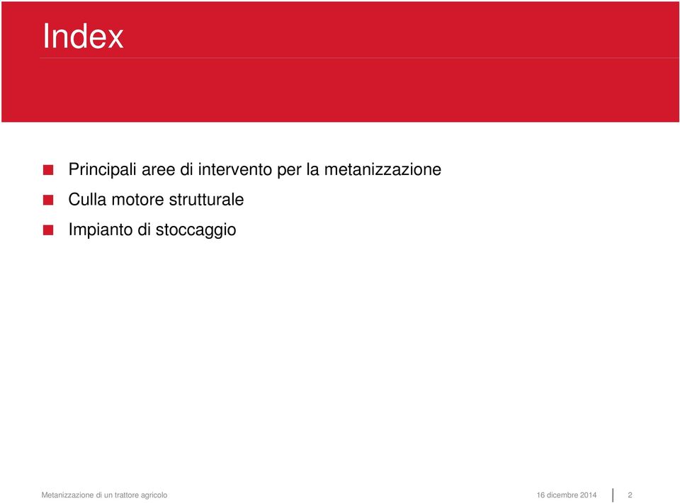 metanizzazione Culla