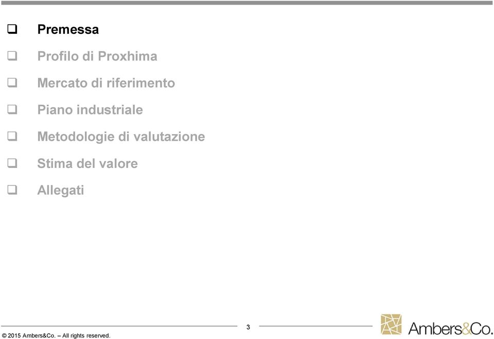 industriale Metodologie di