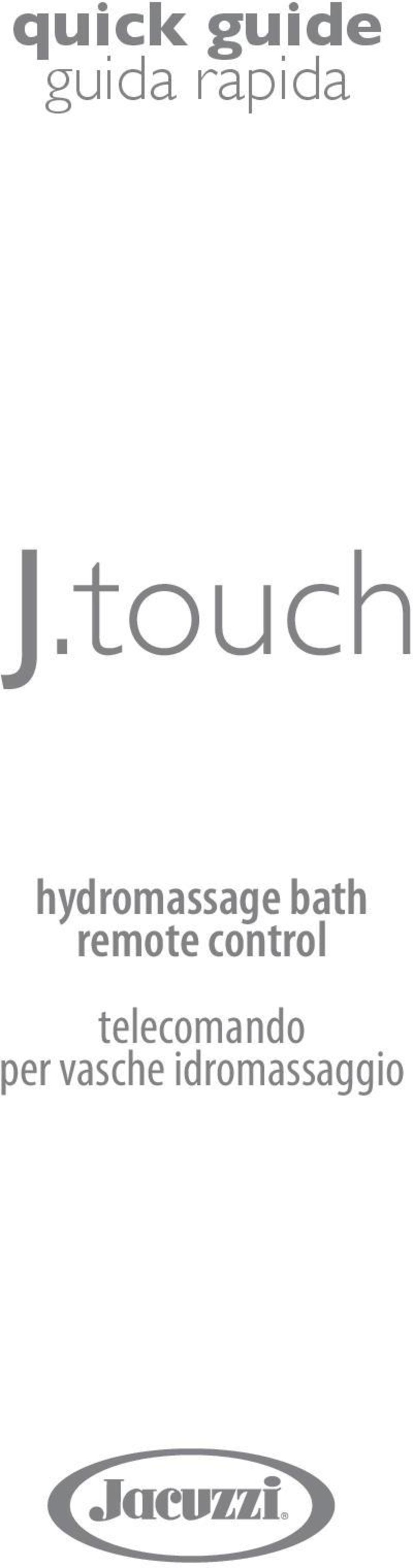 bath remote control