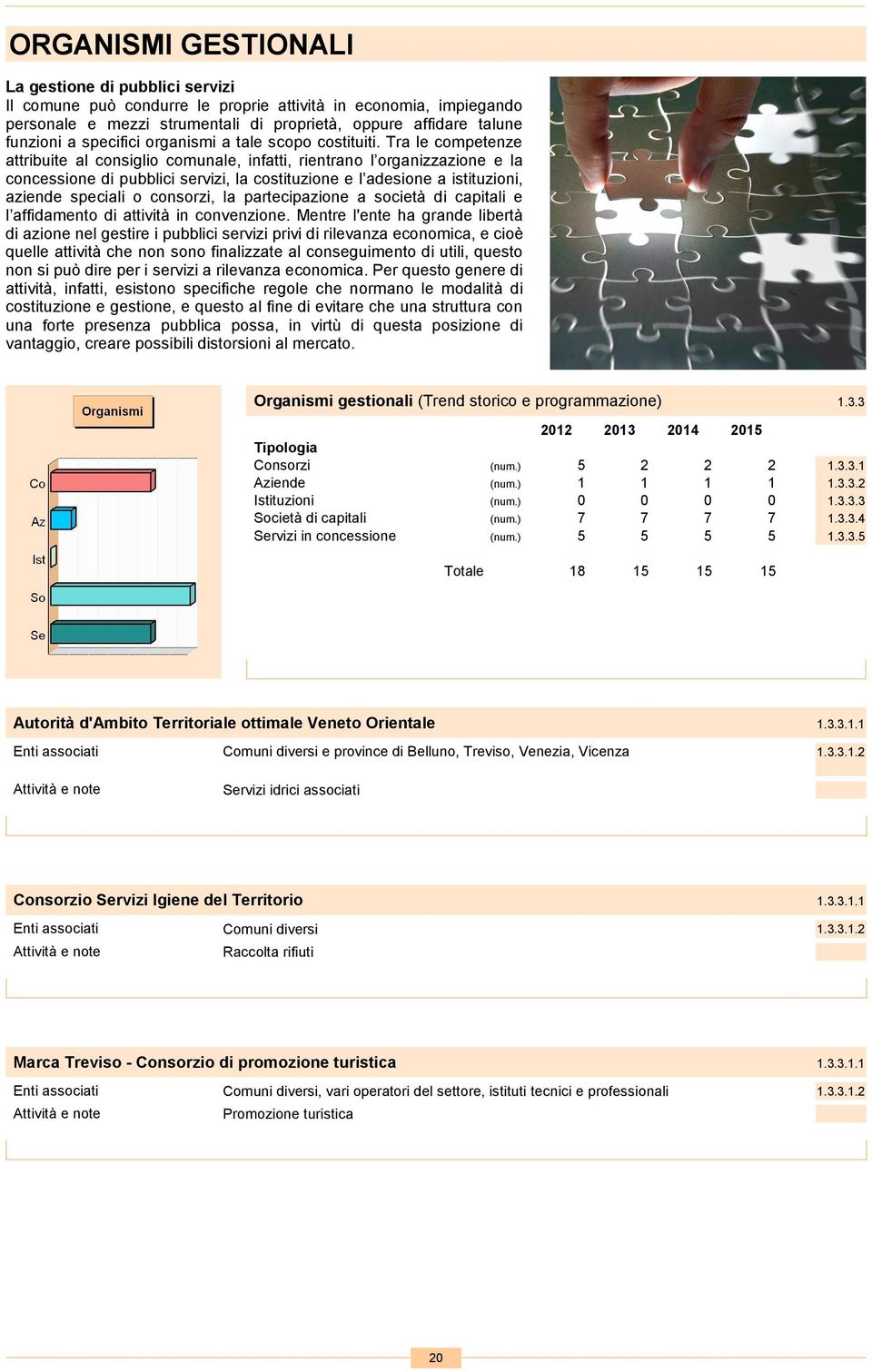 Tra le competenze attribuite al consiglio comunale, infatti, rientrano l organizzazione e la concessione di pubblici servizi, la costituzione e l adesione a istituzioni, aziende speciali o consorzi,