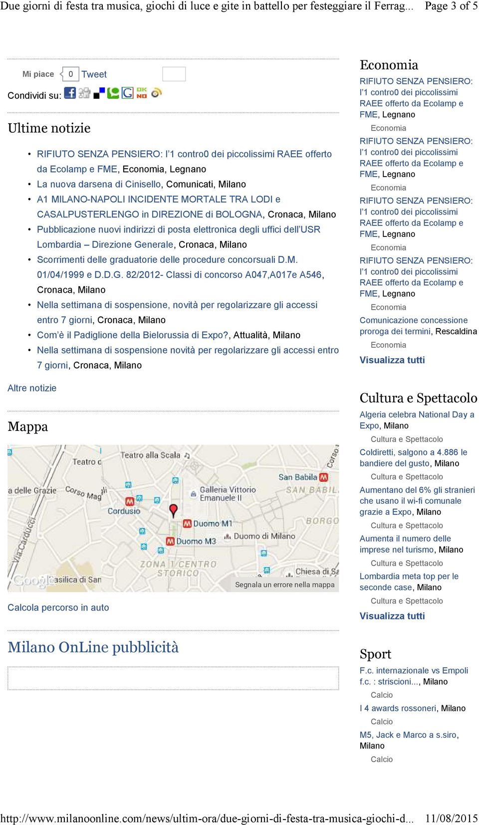 01/04/1999 e D.D.G. 82/2012- Classi di concorso A047,A017e A546,, Nella settimana di sospensione, novità per regolarizzare gli accessi entro 7 giorni,, Com è il Padiglione della Bielorussia di Expo?