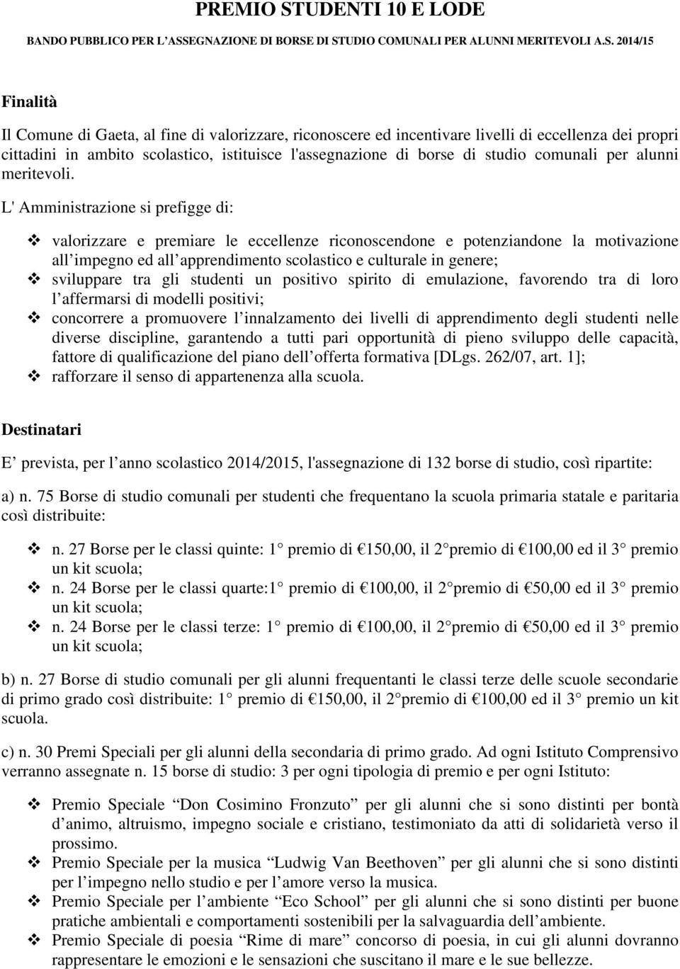 EGNAZIONE DI BORSE