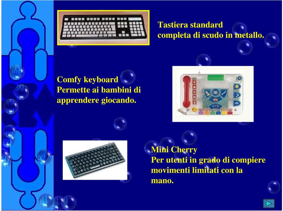 Comfy keyboard Permette ai bambini di