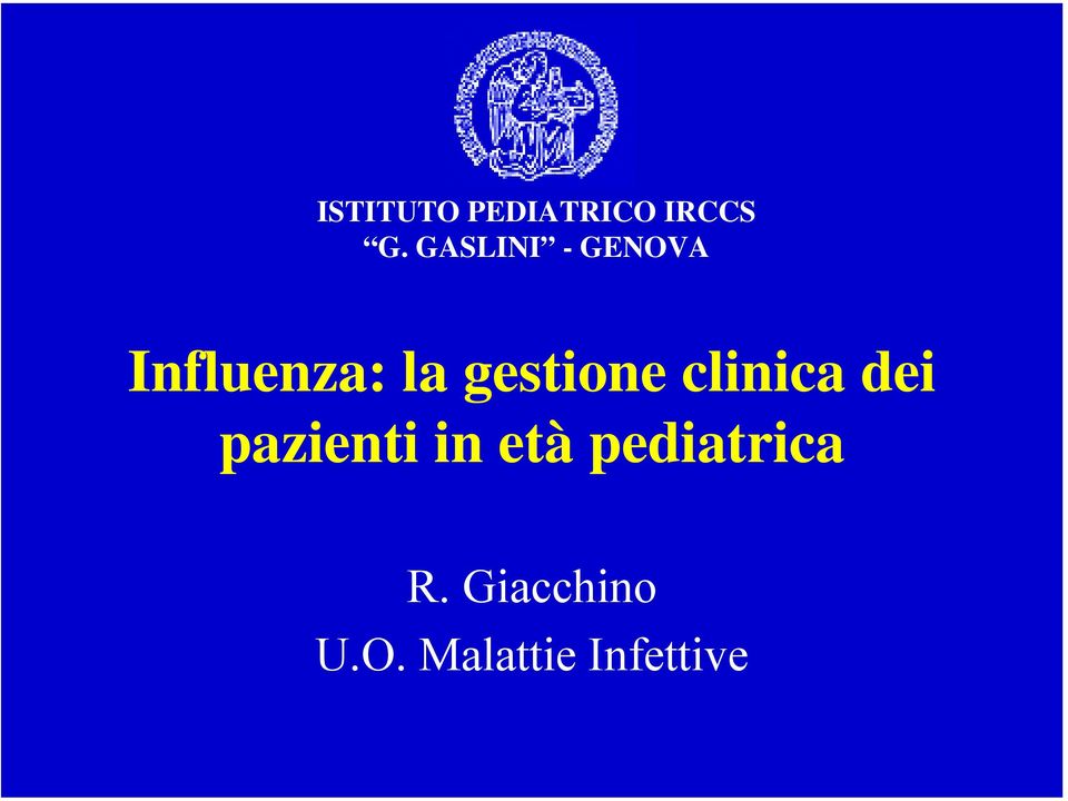 gestione clinica dei pazienti in