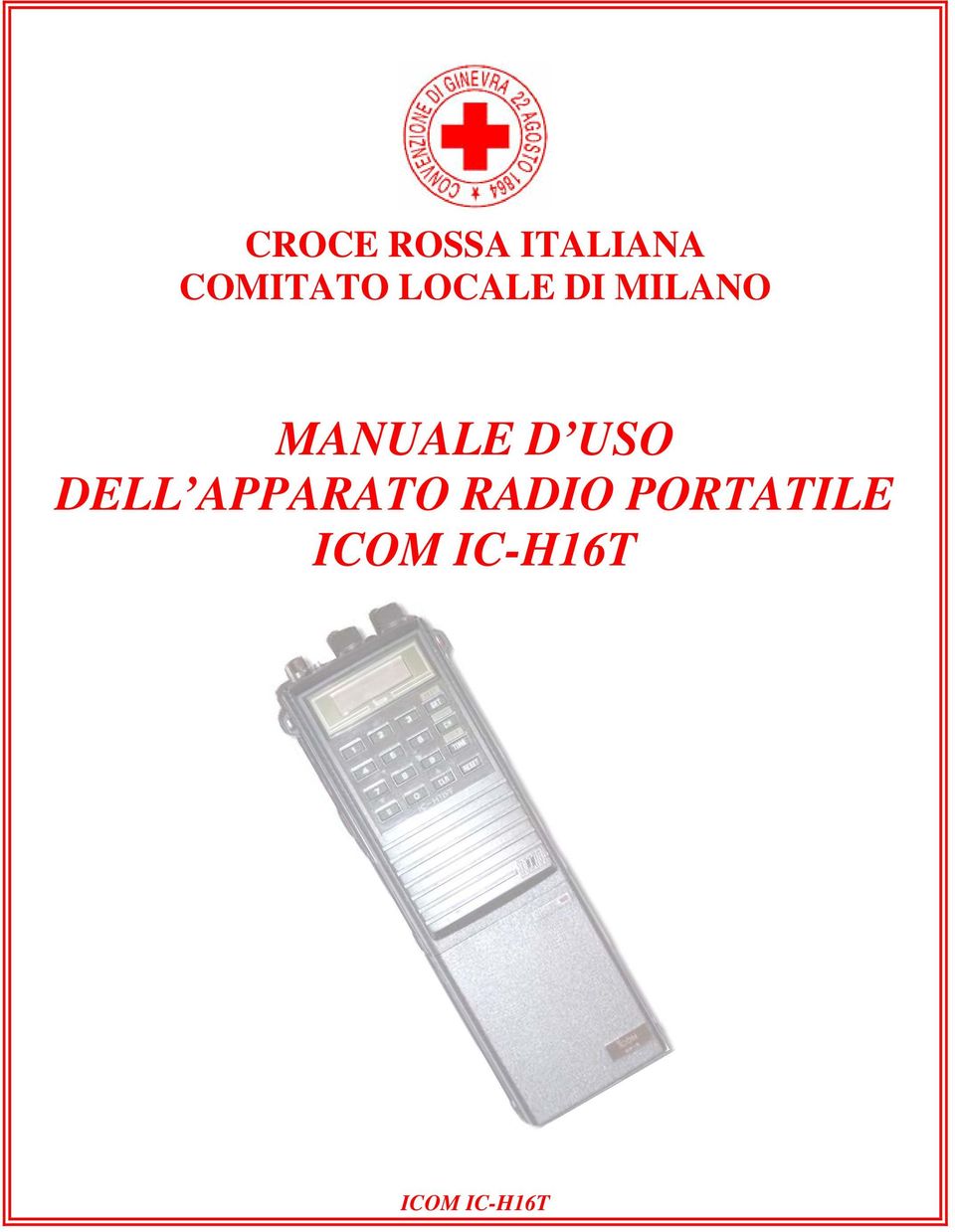 MANUALE D USO DELL APPARATO