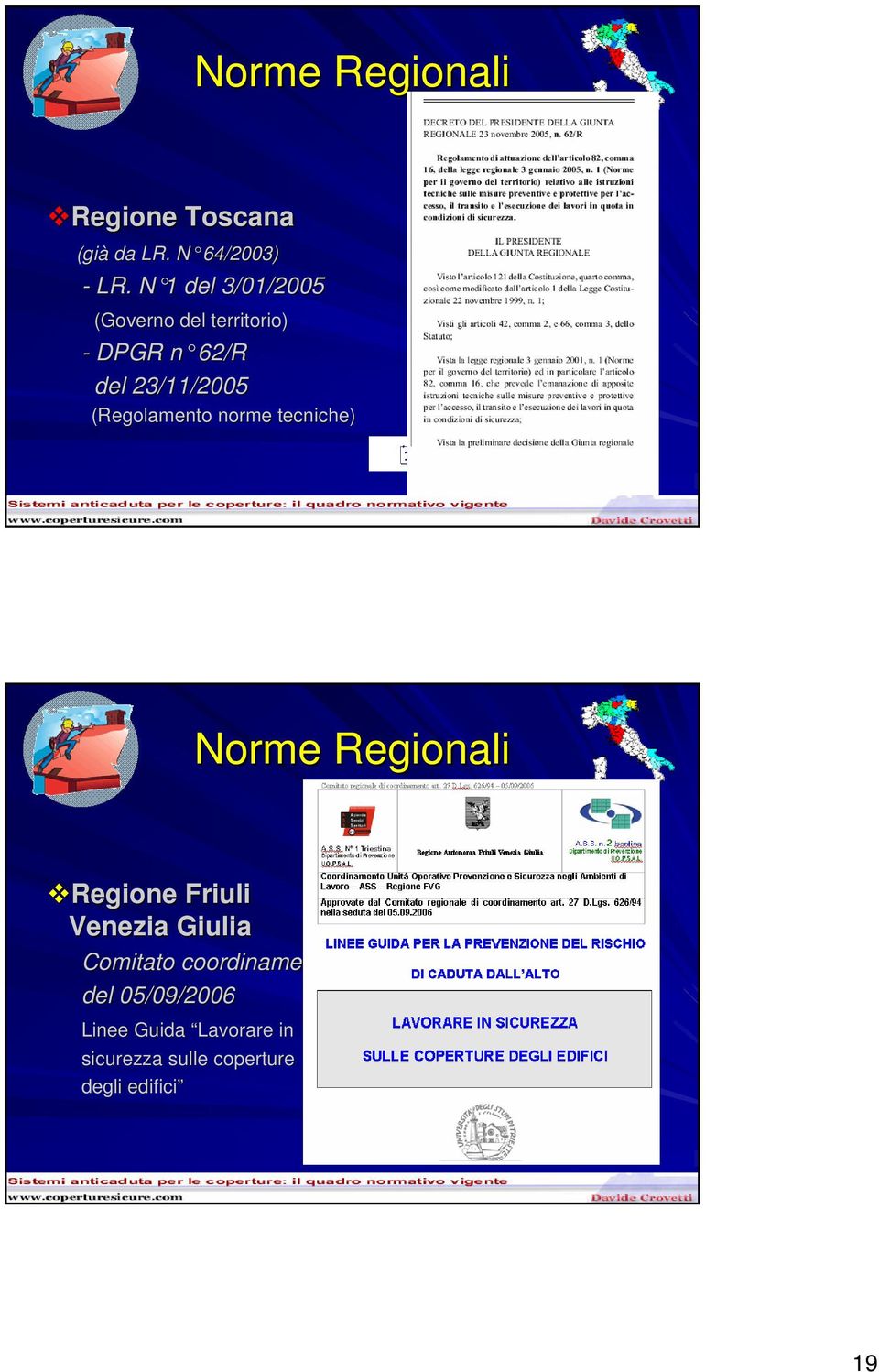 (Regolamento norme tecniche) 2005 Norme Regionali Regione Friuli Venezia Giulia