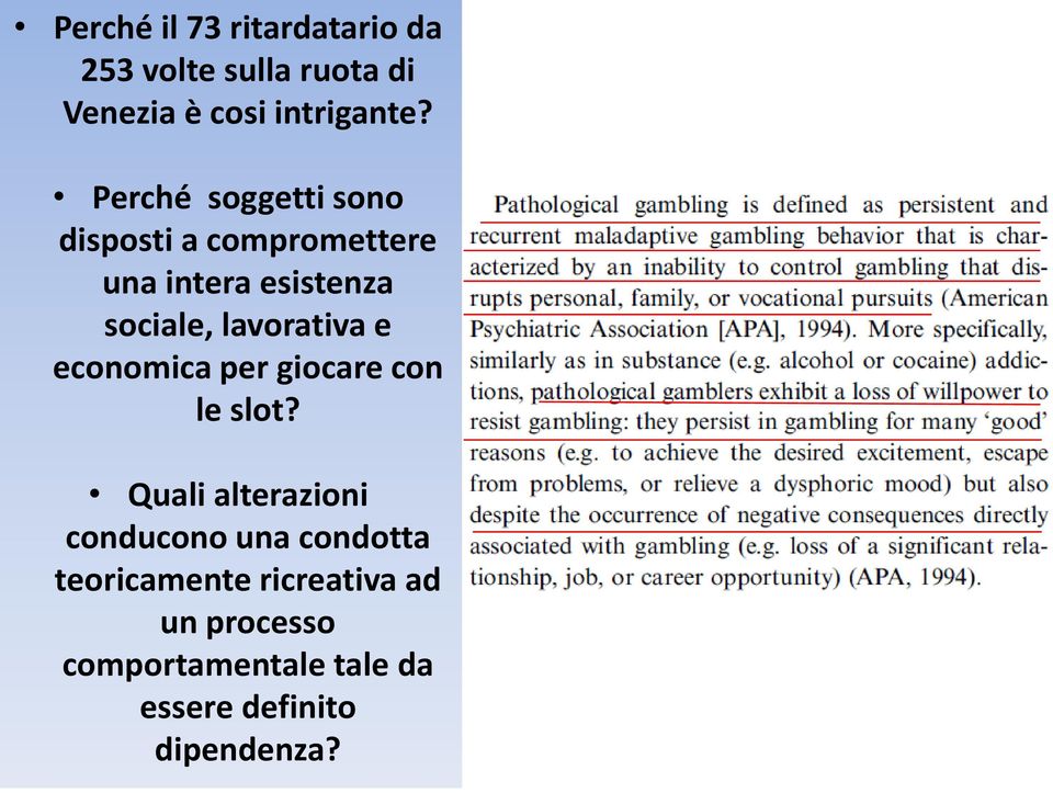 lavorativa e economica per giocare con le slot?