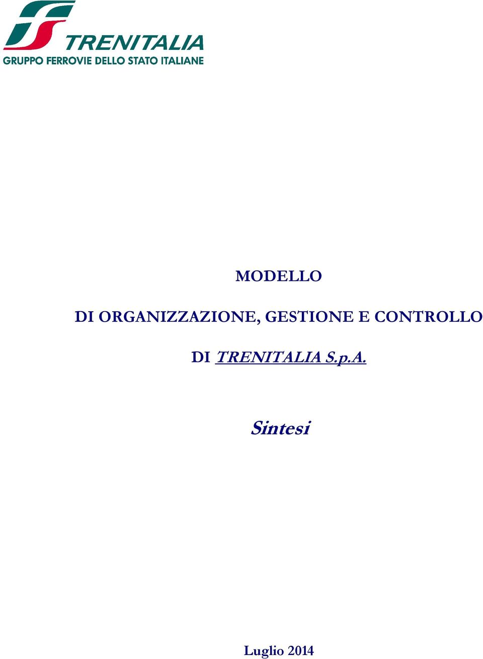 GESTIONE E CONTROLLO