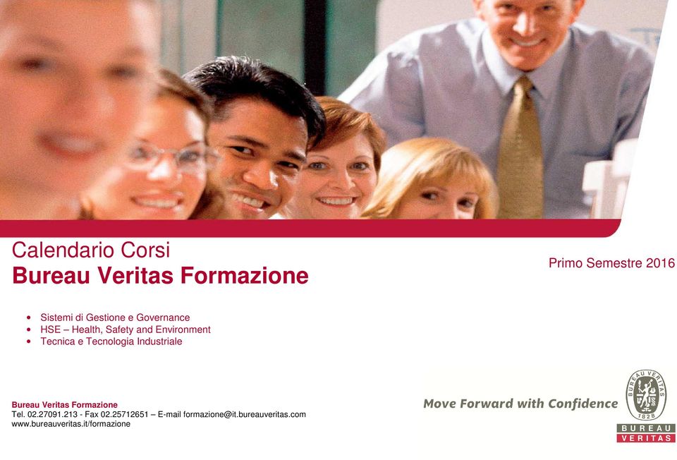 Tecnologia Industriale Bureau Veritas Formazione Tel. 02.27091.