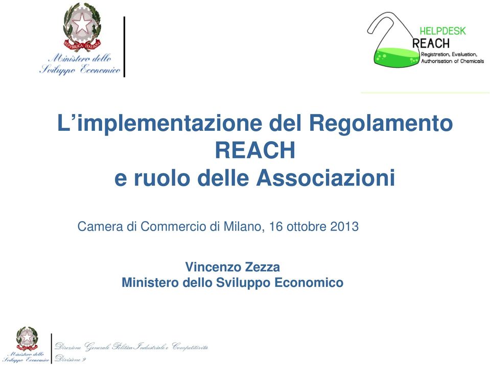 Commercio di Milano, 16 ottobre 2013
