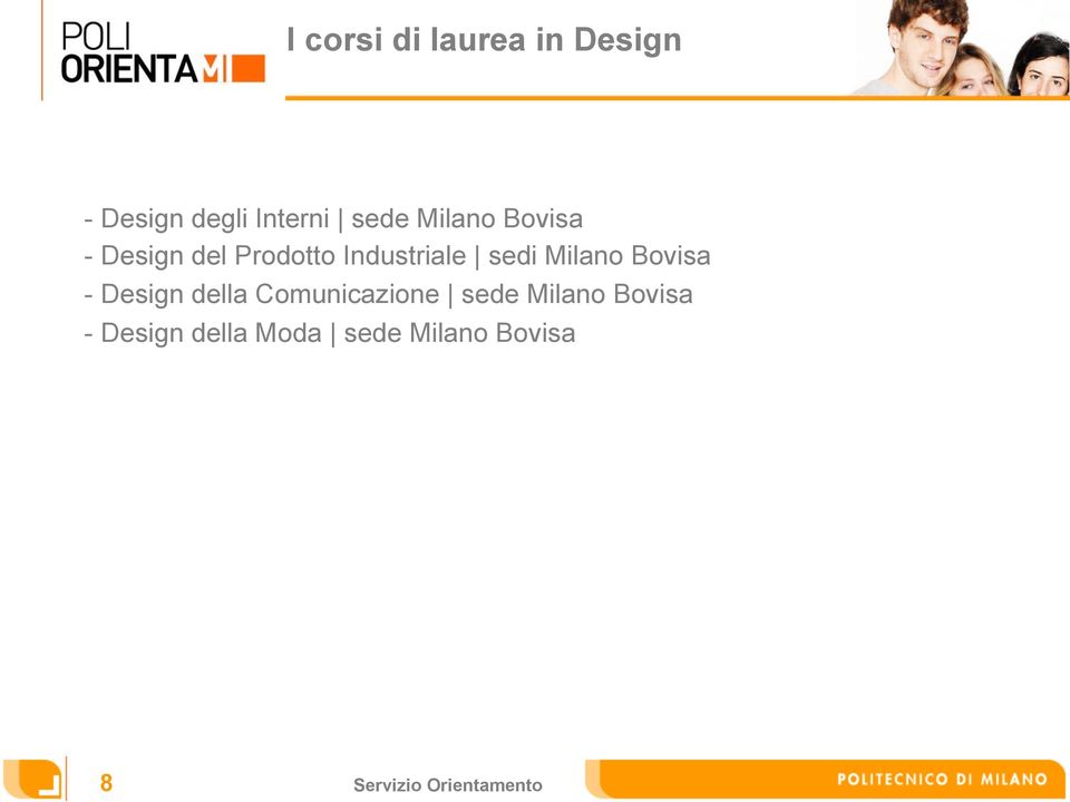 sedi Milano Bovisa - Design della Comunicazione sede