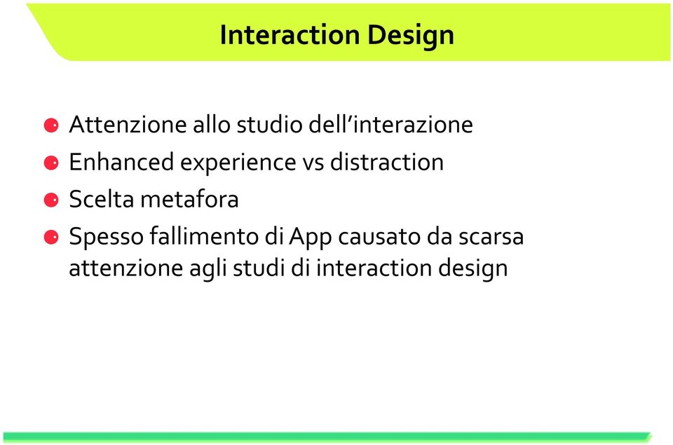 Scelta metafora Spesso fallimento di App causato