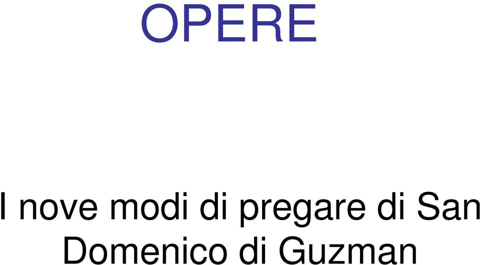 pregare di