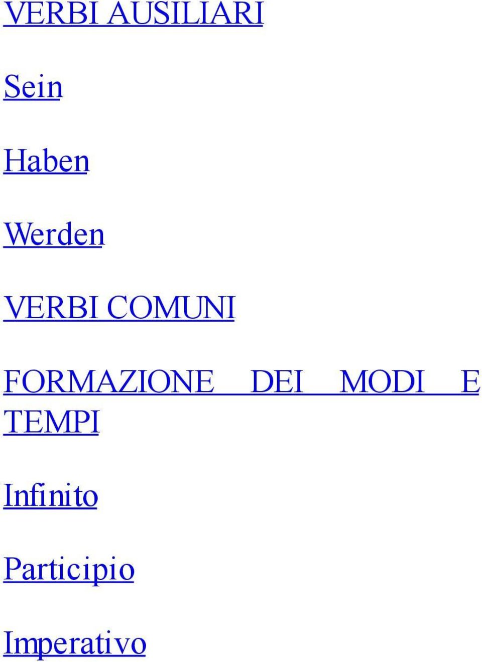 FORMAZIONE DEI MODI E