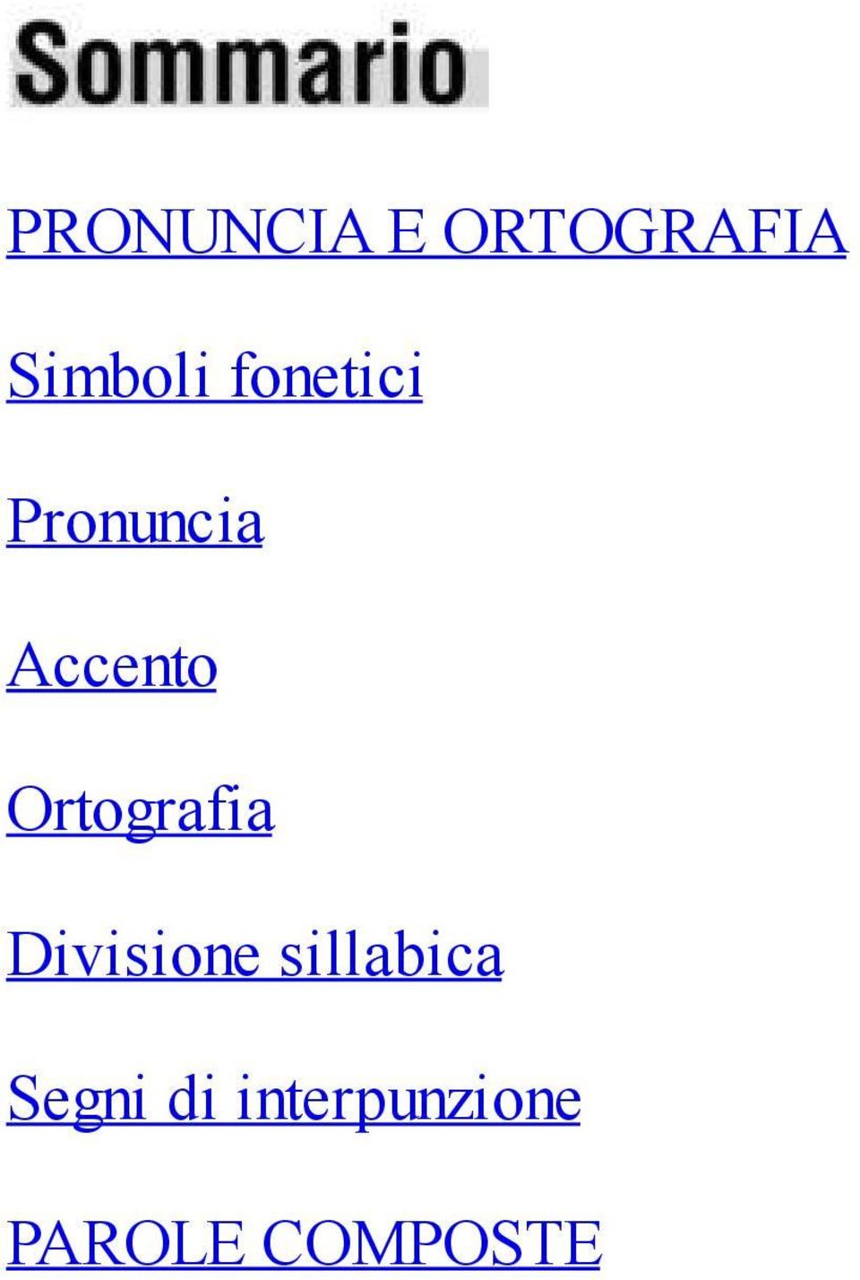 Ortografia Divisione sillabica